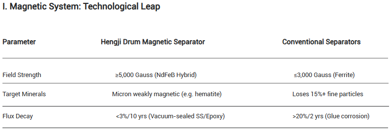 Magnetic System: Technological Leap